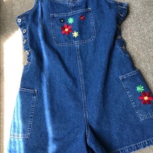 Flower overalls